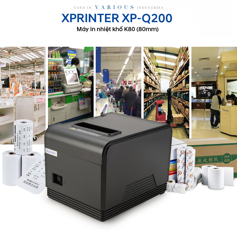 máy in hóa đơn Xprinter Xp-Q200